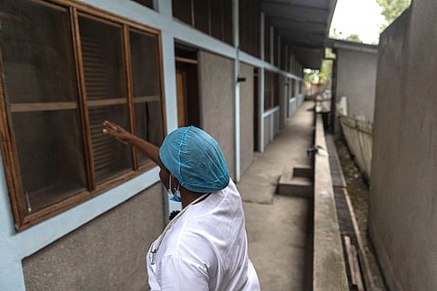 Congo Mpox: Doctor Rachel Maguru does rounds at the general hospital in Goma